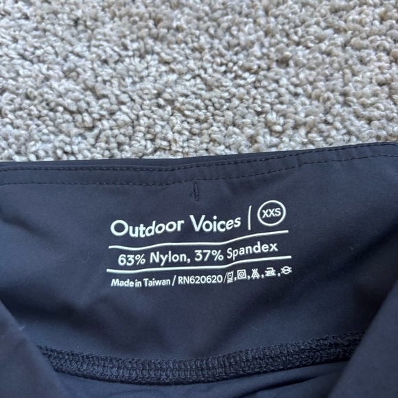 Outdoor Voices Black Leggings With Pockets Size XXS - Picture 4 of 7